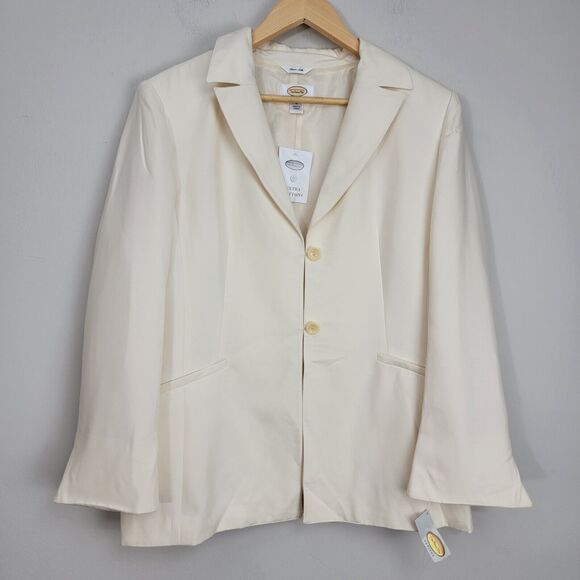 Talbots Cream Blazer - Picture 1 of 11